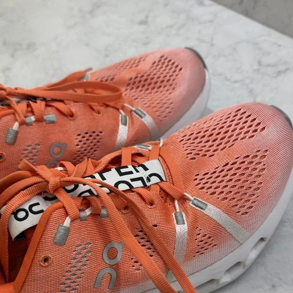 On Running Women's Coral Athletic Shoes, Size 10.5 - Picture 10 of 10